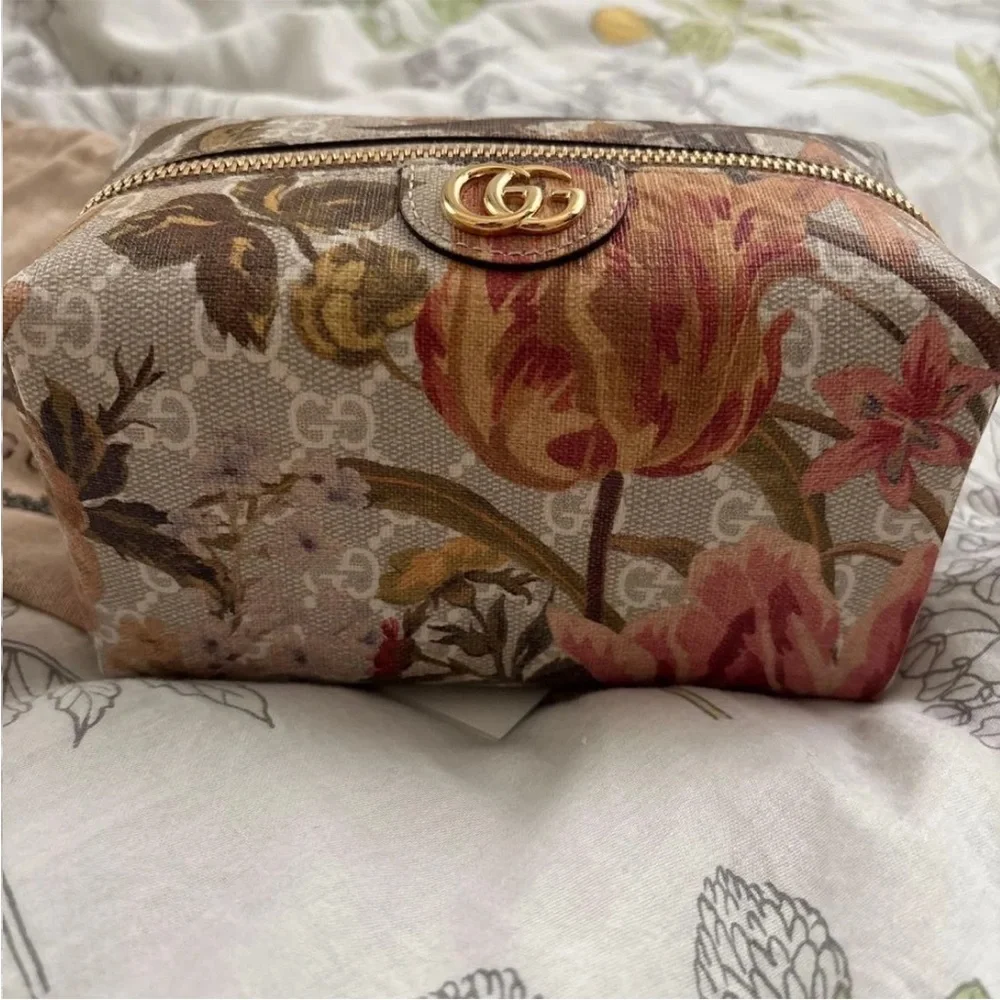 Gucci Floral Beige Women's Bag - Picture 5 of 15